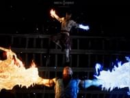 Liu Kang simply punches through Sub-Zero - the long way (Image via NetherRealm Studios)
